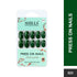 Shills Professional Glossy Solid Color Nails Oval(SPN501-SPN526)