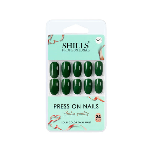 Shills Professional Glossy Solid Color Nails Oval(SPN501-SPN526)