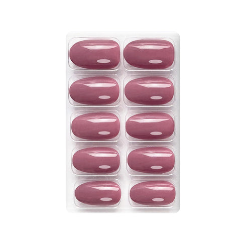 Shills Professional Glossy Solid Color Nails Oval(SPN501-SPN526)