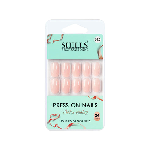 Shills Professional Glossy Solid Color Nails Oval(SPN501-SPN526)