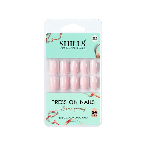 Shills Professional Glossy Solid Color Nails Oval(SPN527-SPN552)