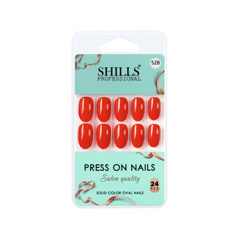 Shills Professional Glossy Solid Color Nails Oval(SPN527-SPN552)