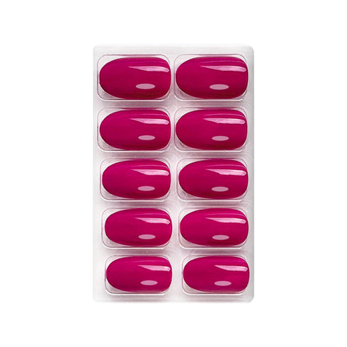 Shills Professional Glossy Solid Color Nails Oval(SPN527-SPN552)