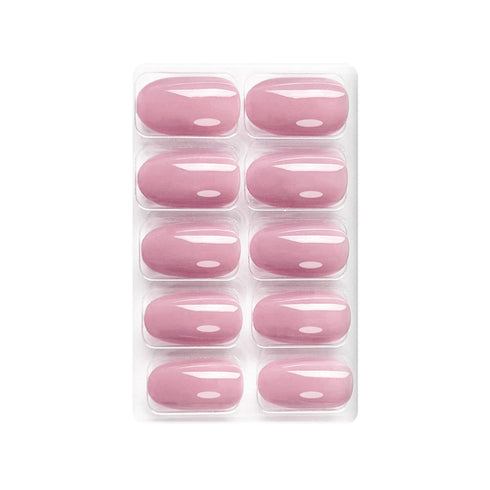 Shills Professional Glossy Solid Color Nails Oval(SPN527-SPN552)