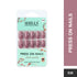 Shills Professional Glossy Solid Color Nails Oval(SPN527-SPN552)