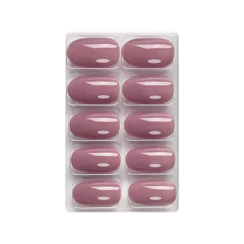 Shills Professional Glossy Solid Color Nails Oval(SPN527-SPN552)