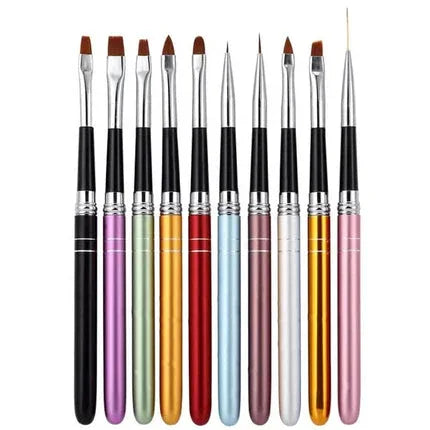 Shills Professional Nail Brush Set 10pcs SPN-6166