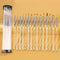 Shills Professional Nail Art Brush set White