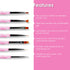 Shills Professional Nail Art Brush Set 7 Pcs Pink
