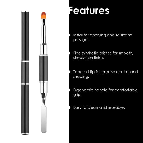 Shills Professional Poly Gel Brush