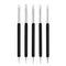 Shills Professional Dotting Tools with Silicone Tool Black SPN-6636
