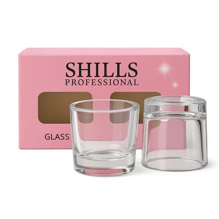Shills Professional Crystal Jar 2pcs Set