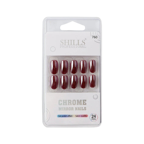 Shills Professional Chrome Mirror Nail Oval(SPN755-SPN76)