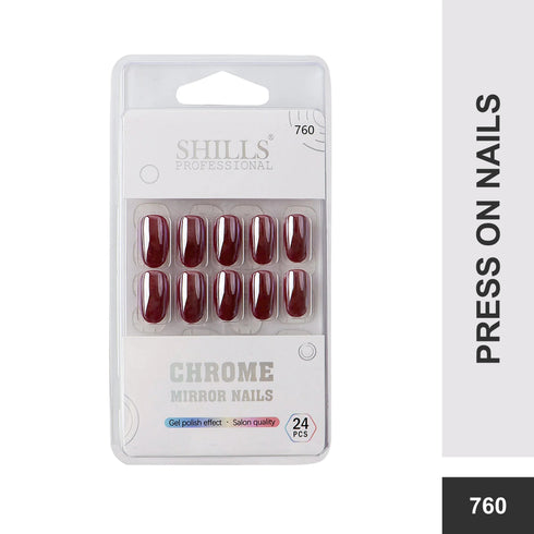 Shills Professional Chrome Mirror Nail Oval(SPN755-SPN76)