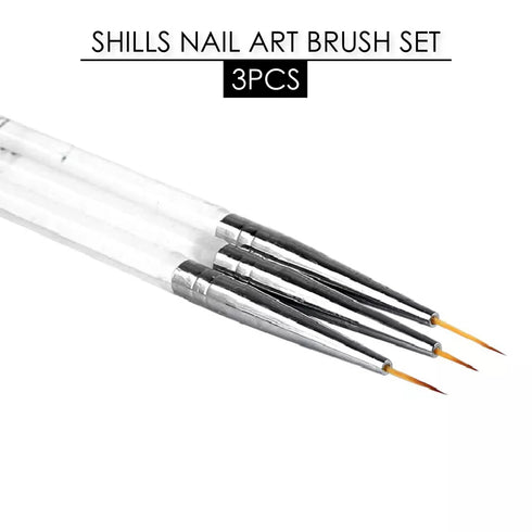 Shills Professional Nail Art White Brush