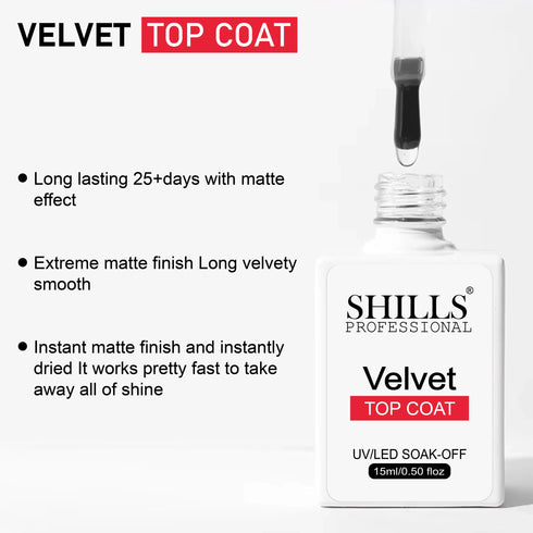 Shills Professional Velvet Top Coat
