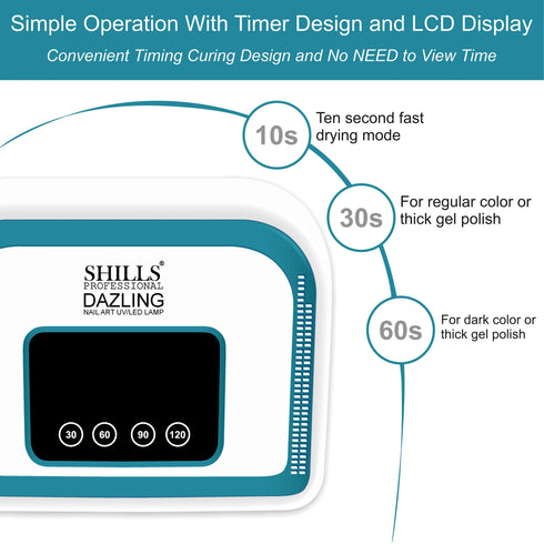 Shills Professional Dazling Nail Art Uv/Led Lamp