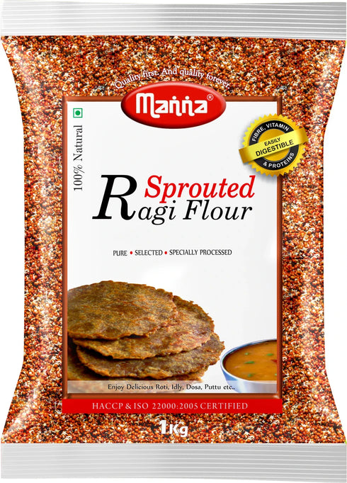 Manna Foods Sprouted Ragi Flour