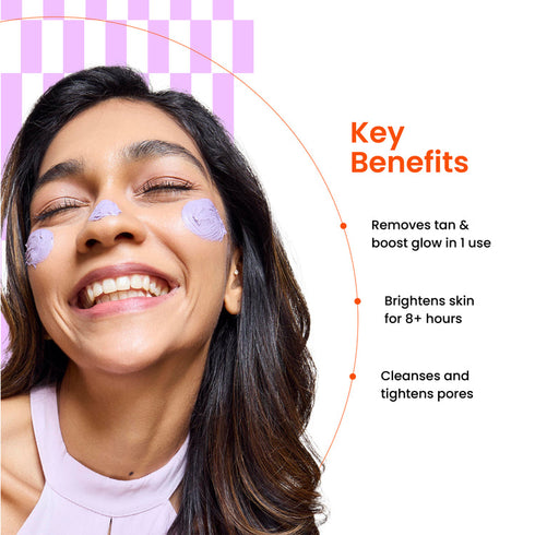 FoxTale Skin Radiance De-Tan Mask