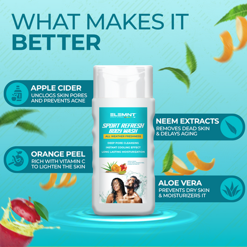 Elemnt Sport Refresh Body Wash