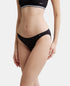 Jockey Cotton Low Waist Bikini With Concealed Waistband | Black