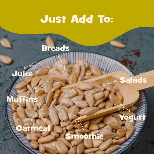 Nourish You Sunflower seeds | Vitamin E-Rich and Antioxidant Rich