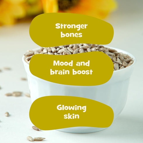 Nourish You Sunflower seeds | Vitamin E-Rich and Antioxidant Rich