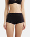 Jockey High Coverage Cotton Boy Leg With Concealed Waistband | Black
