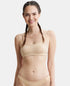 Jockey Wirefree Non Padded Cotton Stretch Full Coverage Beginners Bra with Adjustable Straps - Skin