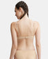 Jockey Wirefree Non Padded Cotton Stretch Full Coverage Beginners Bra with Adjustable Straps - Skin