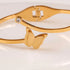 Palmonas Butterfly Radiance Gold Bracelet