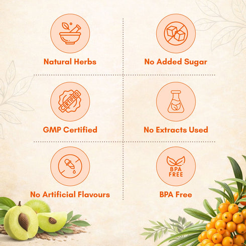Sea Buckthorn Juice with Omega Fatty Acids