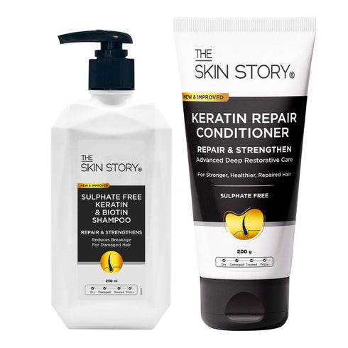 The Skin Story Sulfate Free Keratin Duo