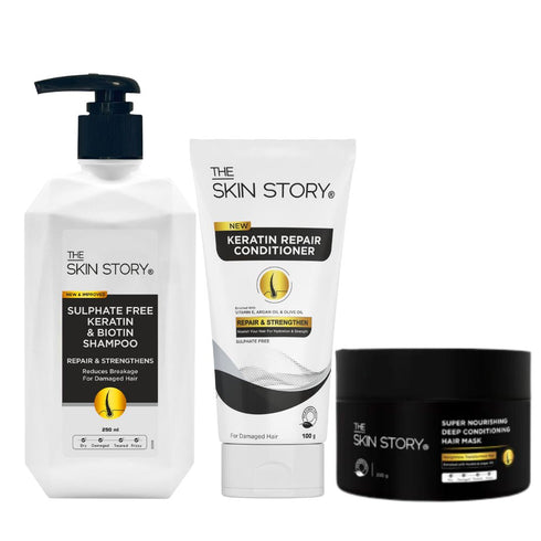 The Skin Story Sulphate Free Keratin Spa Combo