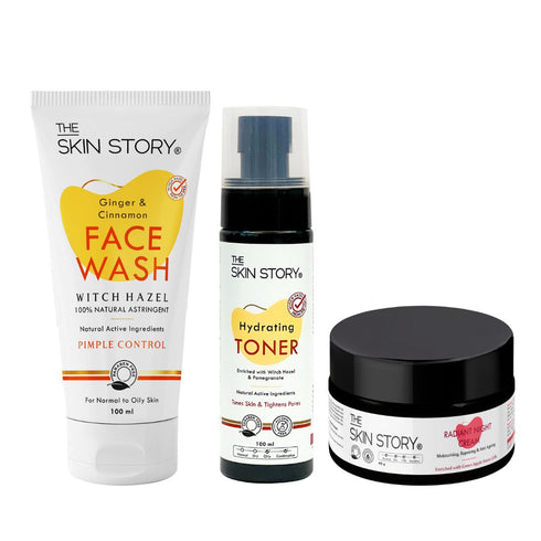 The Skin Story Glow Range for Acne Sentive Skin