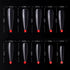 Shills Professional PKT 500pcs StilettoTips Clear