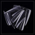 Shills Professional PKT 500pcs StilettoTips Clear