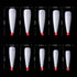 Shills Professional PKT 500pcs Stiletto Tips Natural