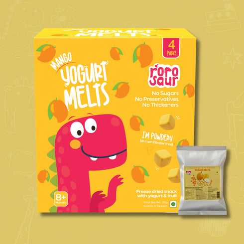 Rorosaur Mango Yogurt Melts