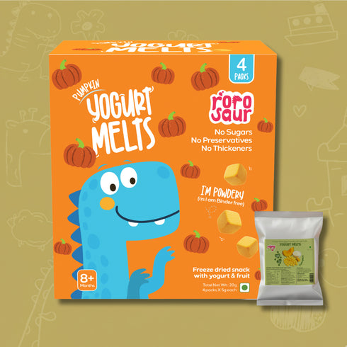 Rorosaur Pumpkin Yogurt Melts
