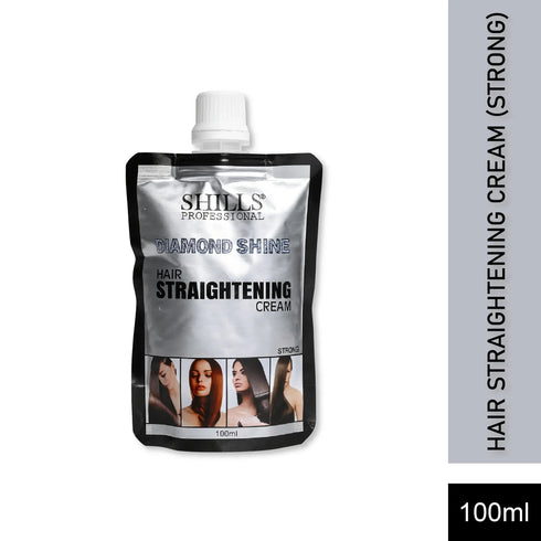 Shills Professional Diamond Shine Hair Straightening Cream (Strong)