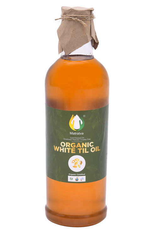 Matratva Organic White Til Oil