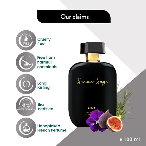 Ajmal Perfumes India Summer-SAGE Perfume for Unisex