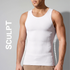 XYXX Sculpt Shapewear Vest - Polar White
