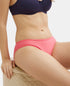 Jockey Medium Coverage Cotton Bikini With Concealed Waistband | Solid Assorted | Pack of 2