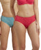 Jockey High Coverage Cotton Hipster With Concealed Waistband | Assorted Prints | Pack of 2