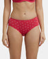 Jockey High Coverage Cotton Hipster With Concealed Waistband | Assorted Prints | Pack of 2