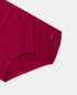 Jockey Cotton Period Panty with Leak Proof Inner Absorbent Layer | Black & Beet Red | Pack of 2