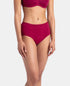 Jockey Cotton Period Panty with Leak Proof Inner Absorbent Layer | Black & Beet Red | Pack of 2