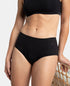 Jockey Cotton Period Panty with Leak Proof Inner Absorbent Layer | Black